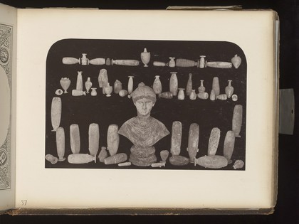 Antiquities from Cyprus. Photograph album by A.P. di Cesnola, 1881.