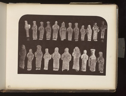 Antiquities from Cyprus. Photograph album by A.P. di Cesnola, 1881.