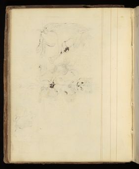 Emily M. Madden's cat Mouton. Drawings by Emily M. Madden, 1856-1859.
