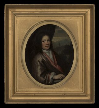 A man. Oil painting attributed to Pieter van der Werff.