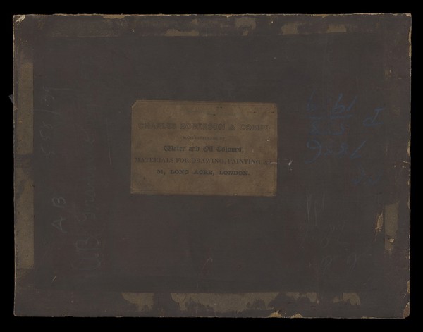Augustus Bozzi Granville (?). Oil painting.