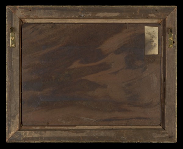 The last moments of W.A. Mozart. Oil painting by or after H.N. O'Neil.