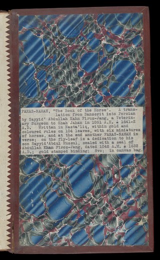 Faras' nāmah-'i Hindī folio 3