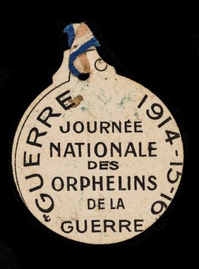 Journée des orphelins 1916 : Nous entrerons dans la carrière quand nos aînées n'y seront plus.