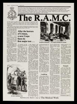 The R. A. M. C. / [Redmond McLoughlin].