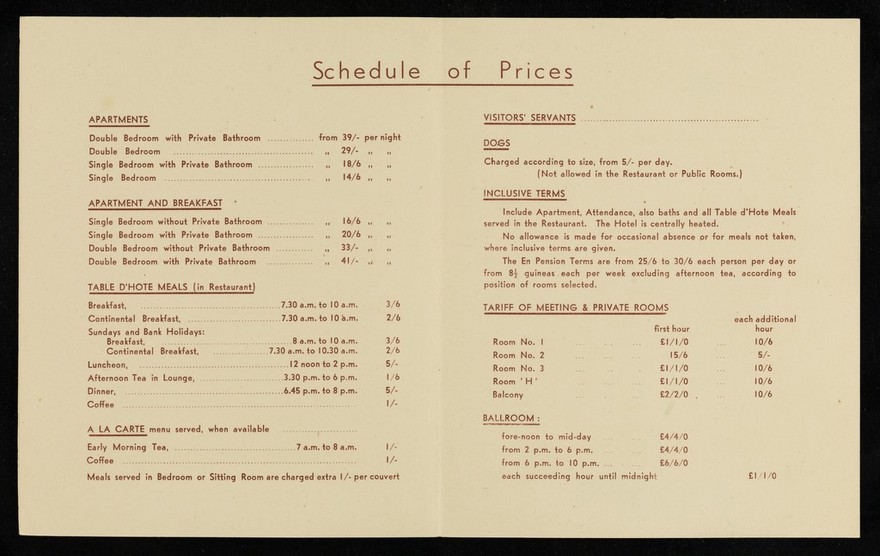 St. Ermin's, Caxton Street, London, S.W.1.