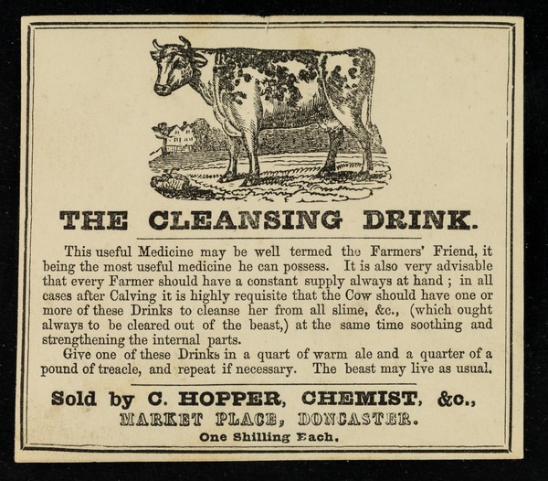 The cleansing drink / C. Hopper.