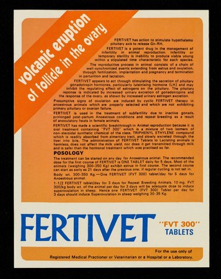 Anoestrous condition / Ar-Ex Laboratories (Private) Limited.