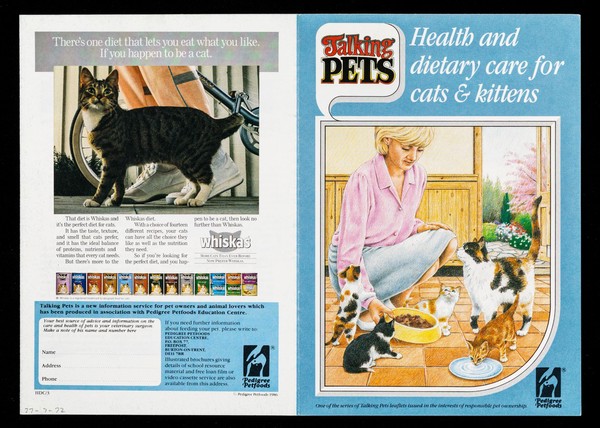 Health and dietary care for cats & kittens / Pedigree Petfoods.