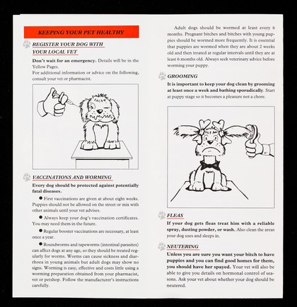 How to be a responsible dog owner / Department of the Environment in association with the Pet Advisory Committee.