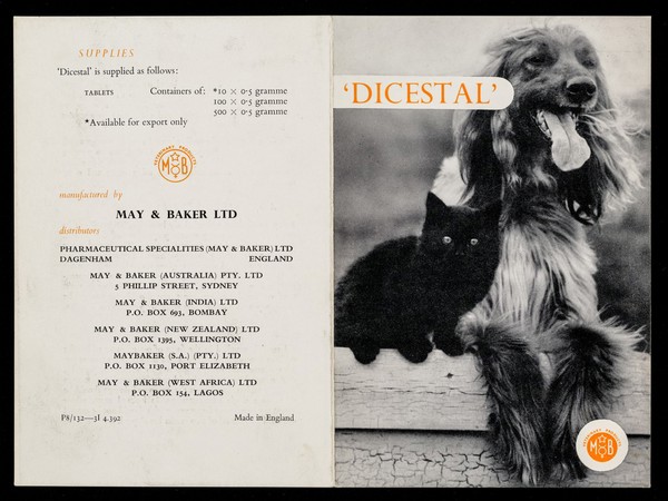'Dicestal' / May & Baker Ltd.