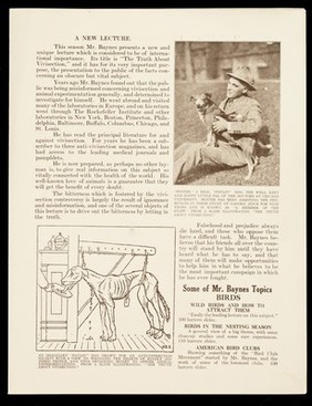 The Baynes lectures / for further information concerning these lectures and for terms, dates, etc. please address Miss Elizabeth F. Bennett, Meriden N.H.