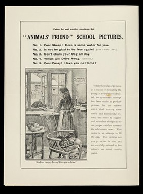 "The Animals' Friend" kindness cards / Animals' Friend Society.