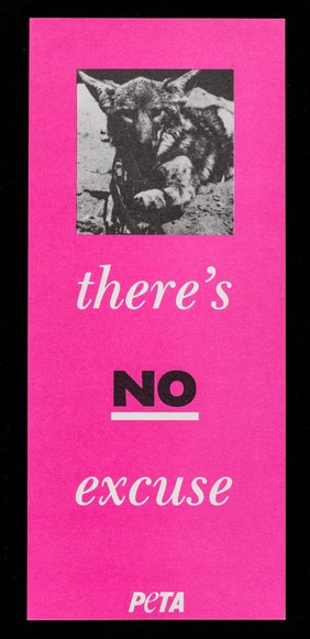 There's NO excuse / PETA.