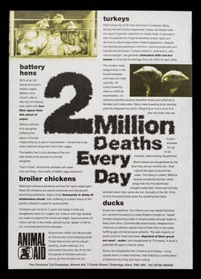 The facts : poultry farming / The Chickens' Lib Campaign, Animal Aid in association with The National Society Against Factory Farming.