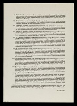 A report on the first year / COPUS.