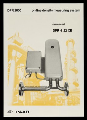 DPR2000 : on-line density measuring system : measuring cell DPR4122 XE / Anton Paar K.G.