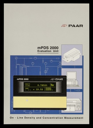 mPDS 2000 evaluation unit : on-line density and concentration measurement / Anton Paar K.G.
