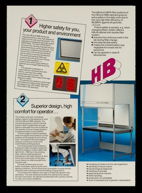 Probably the best Class II safety cabinets in the world... : LaminAir model HB and HBB / HoltenLaminAir S/A.