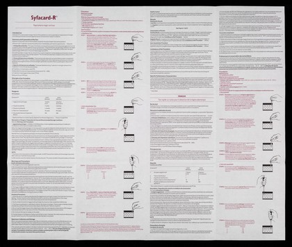 Syfacard-R : Rapid plasma reagin card test / Murex.