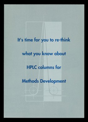 It's time for you to re-think what you know about HPLC columns for methods development : Symmetry / Waters Corporation.