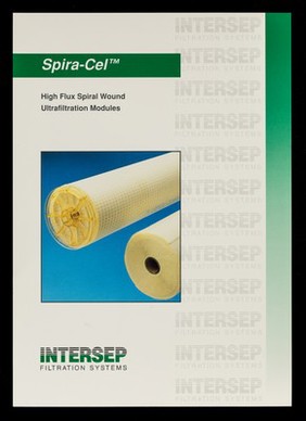 Spira-Cel : high flux spiral wound ultrafiltration modules / Intersep Filtration Systems.