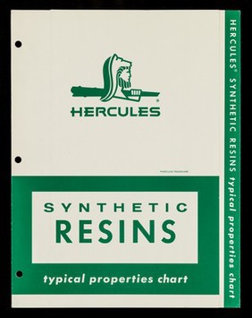 Synthetic resins : typical properties chart / Hercules Powder Company.