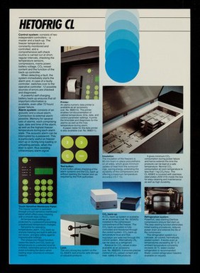 Hetofrig CL : -80C̊ Hetofrig chest freezers are characterized by... / Heto-Holten A/S.