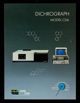 Dichrograph model CD6 / Jobin Yvon Division d'Instruments S.A.