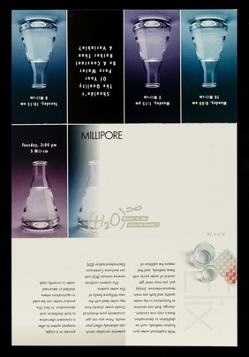 Shouldn't the quality of your pure water be a constant rather than a variable? / Millipore Corporation.