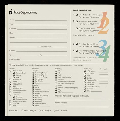 Most companies give you free vials when you purchase an autosampler... : BIG DEAL! : Phase Separations will give you a free autosampler when you purchase our vials! / Phase Separations Ltd.