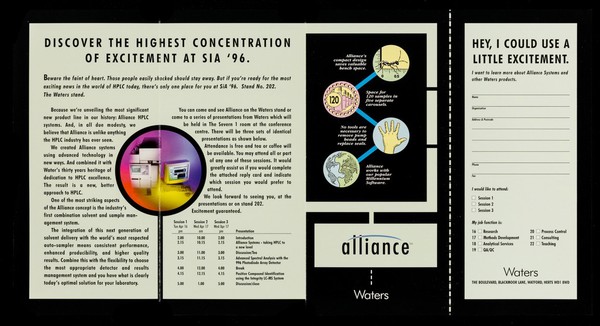 C9H13NO3 : Discover the highest concentration of excitement at SiA '96 / Waters Limited.