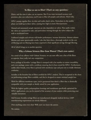 We all look for it, we'd all like to have it : in life and in the lab, we could all use an edge / Waters Corporation.