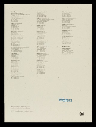 We all look for it, we'd all like to have it : in life and in the lab, we could all use an edge / Waters Corporation.