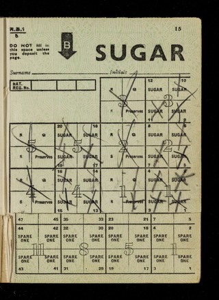 Ration book / Ministry of Food.