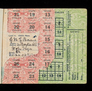 Child's ration book (A) / Ministry of Food.