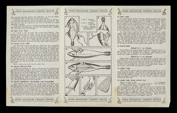 Fish cookery / Stork Margarine Cookery Service.