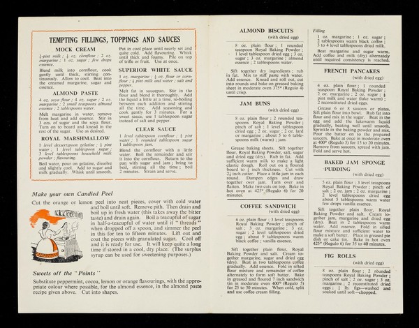 "Let's make it a party" / with the compliments of Marjorie Thornton, the Cookery Advice Bureau, Standard Brands Limited.
