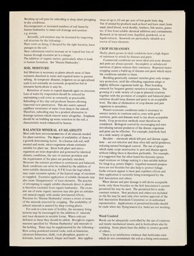 Organic husbandry : qualifying standards / Soil Association.