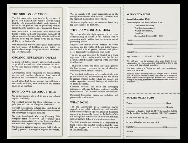 Soil Association : what's it all about?.