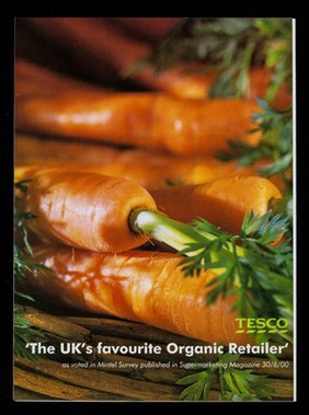 Organic : making organic eating your everyday choice : information & recipes / Tesco.