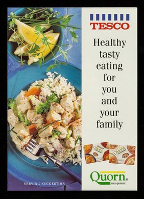 Healthy, tasty eating for you and your family : Quorn myco-protein / Tesco.