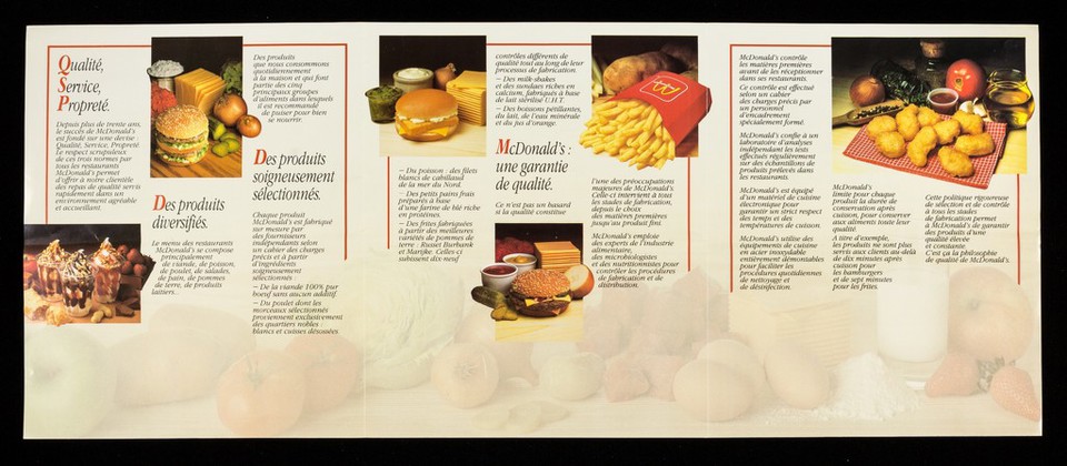 Goûtez la qualité McDonald's / McDonald's Corporation.