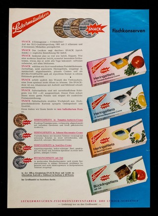 Leckermäulchen Snack Fischkonserven / Leckermäulchen.