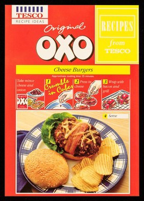 Original Oxo : cheese burgers / Tesco.