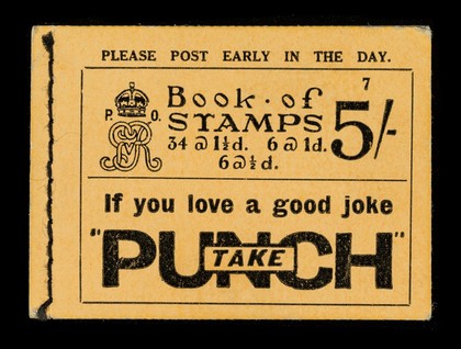 Book of stamps... : If you love a good joke take "Punch".