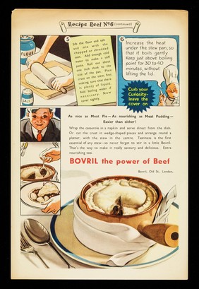 Try your hand at high-hat stew : everyday ingredients make this "different" dish / Bovril.