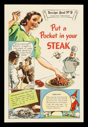 Put a pocket in your steak / Bovril.