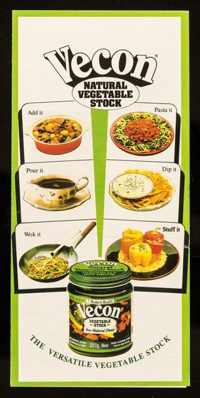 Vecon natural vegetable stock... : the versatile vegetable stock / Modern Health.