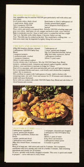 Vecon natural vegetable stock... : the versatile vegetable stock / Modern Health.